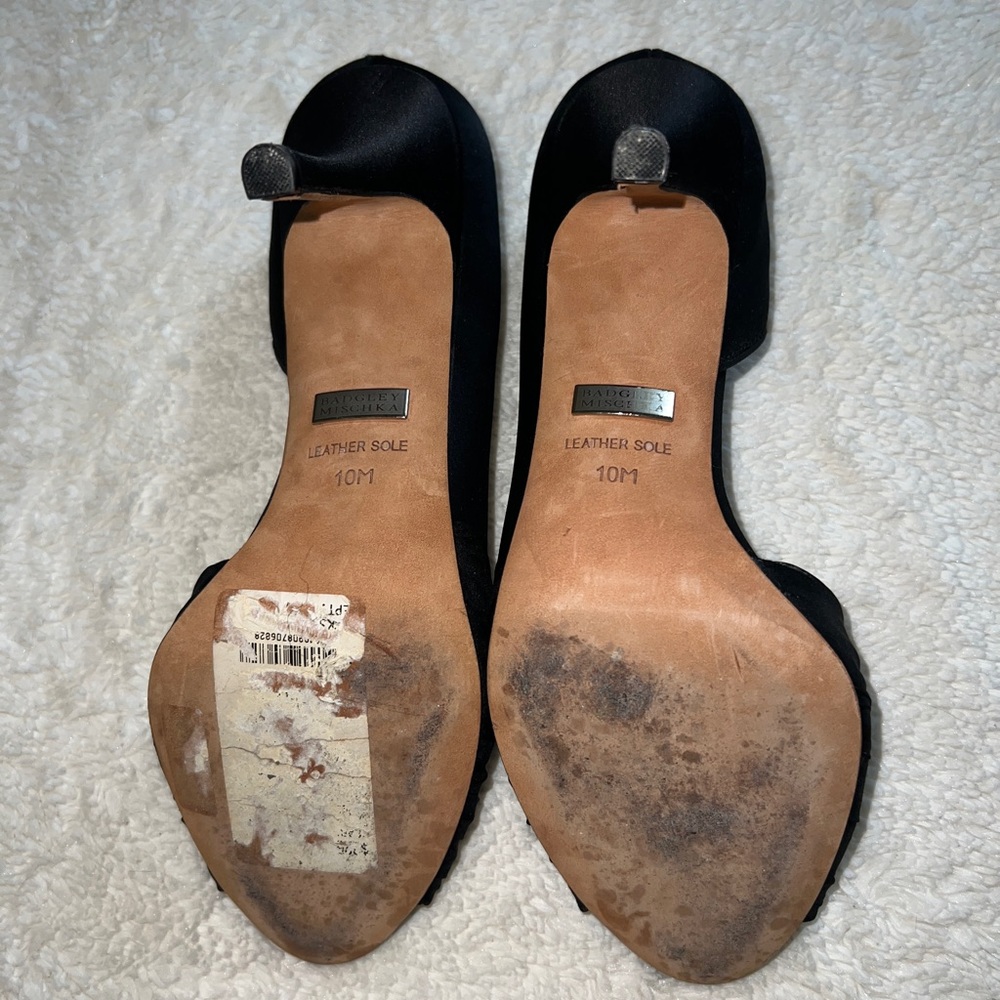 Badgley Mischka black heels - Picture 4 of 5
